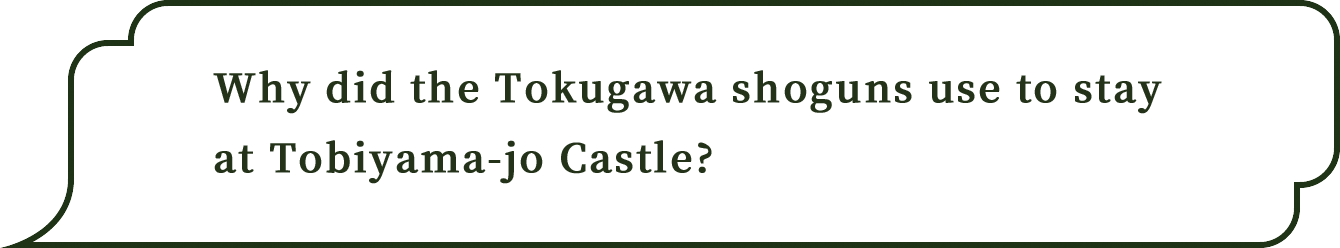 どうして宇都宮城に徳川将軍が泊まったの？