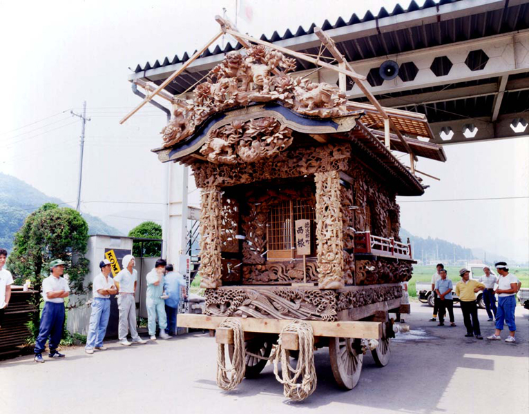 徳次郎智賀都神社祭礼付祭屋台 - 宇都宮の歴史と文化財